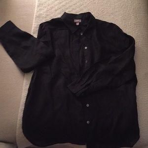 Black button down house